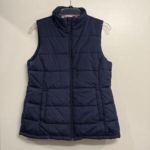 Amazon Essentials Puffer Vest - Women’s Medium, Navy Blue